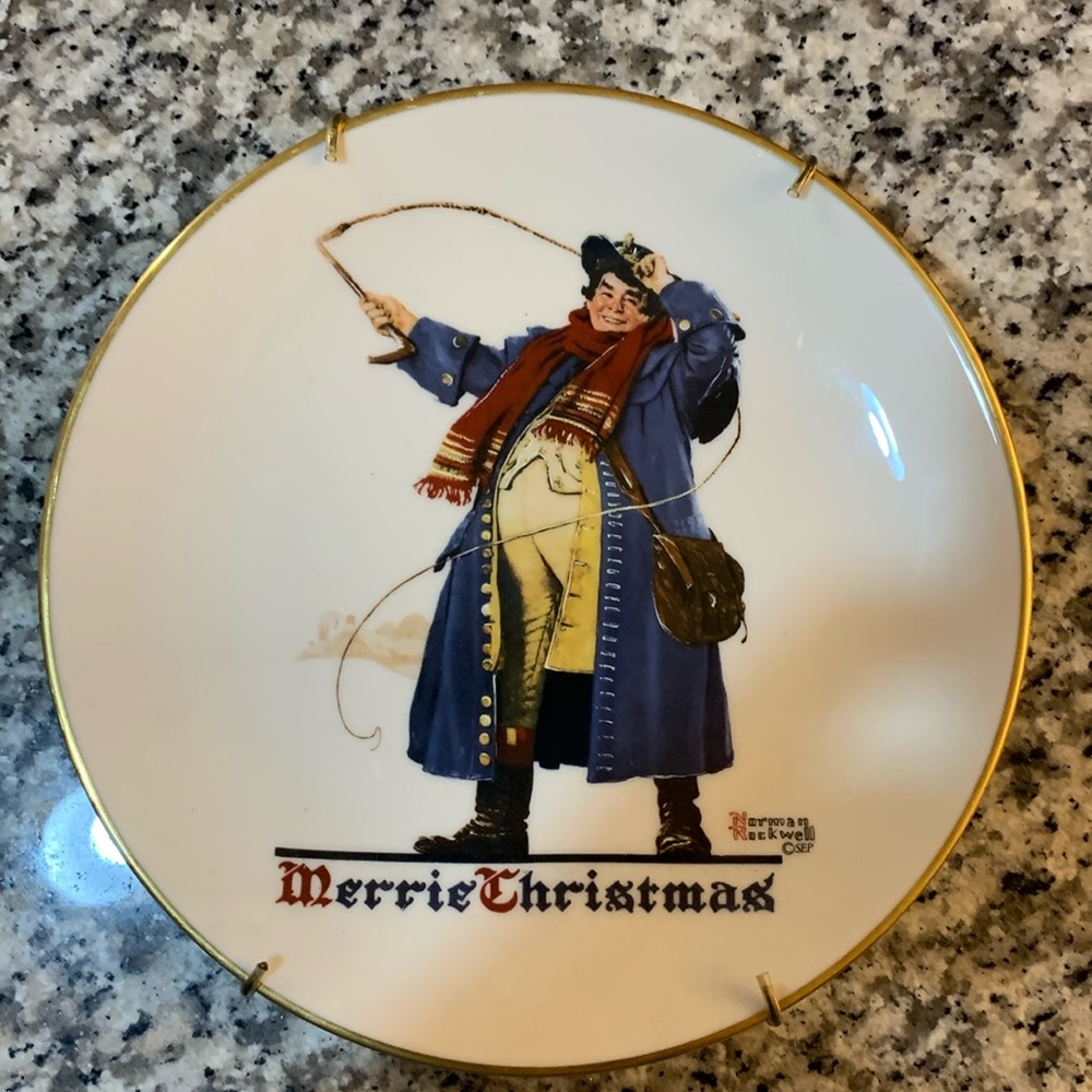 1982 Gotham Christmas Plate
